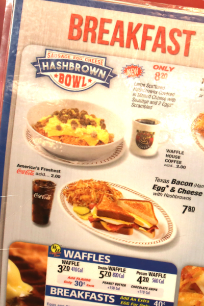 Sausage, Egg, and Cheese Hash-brown Bowl