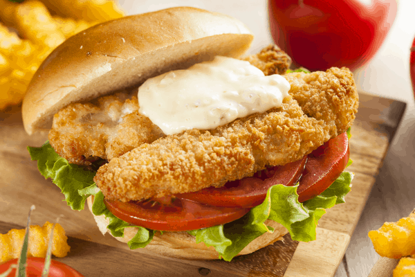 Wild Alaskan Halibut Sandwich